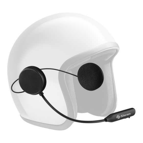 Auriculares para casco de moto con llamadas manos libres Bluetooth